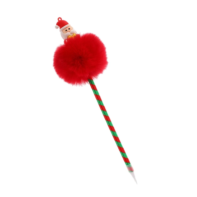 GR 4Pcs Christmas Themed Ballpoint Pen Funny Christmas Writing Pen for Boy Girl Student Class Reward, Stocking Fillers