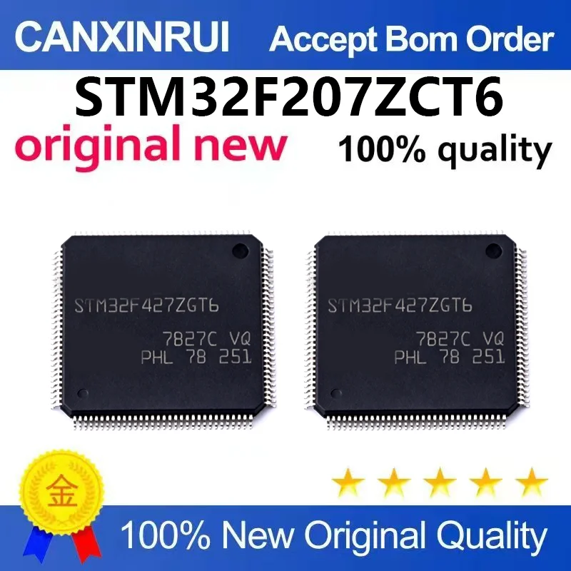 （5pcs-100pcs）STM32F207ZCT6 package QFP144 32-bit microcontroller MCU 256KB original
