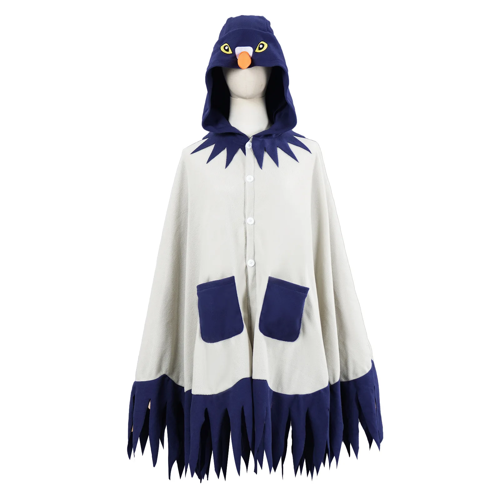 

Unisex Flamingo Cape Costume Women's Fancy Flamingo Hooded Cloak Cosplay Carnival Party Costumes Beach Party Cartoon Cape