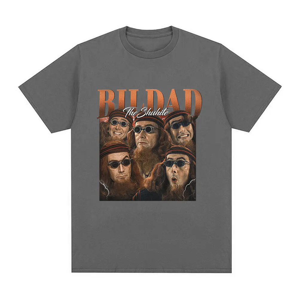 Good Omens Bildad The Shuhite Graphic T Shirt Men\'s Fashion Vintage T Shirts Summer 100% Cotton Casual Cozy T-shirts Streetwears