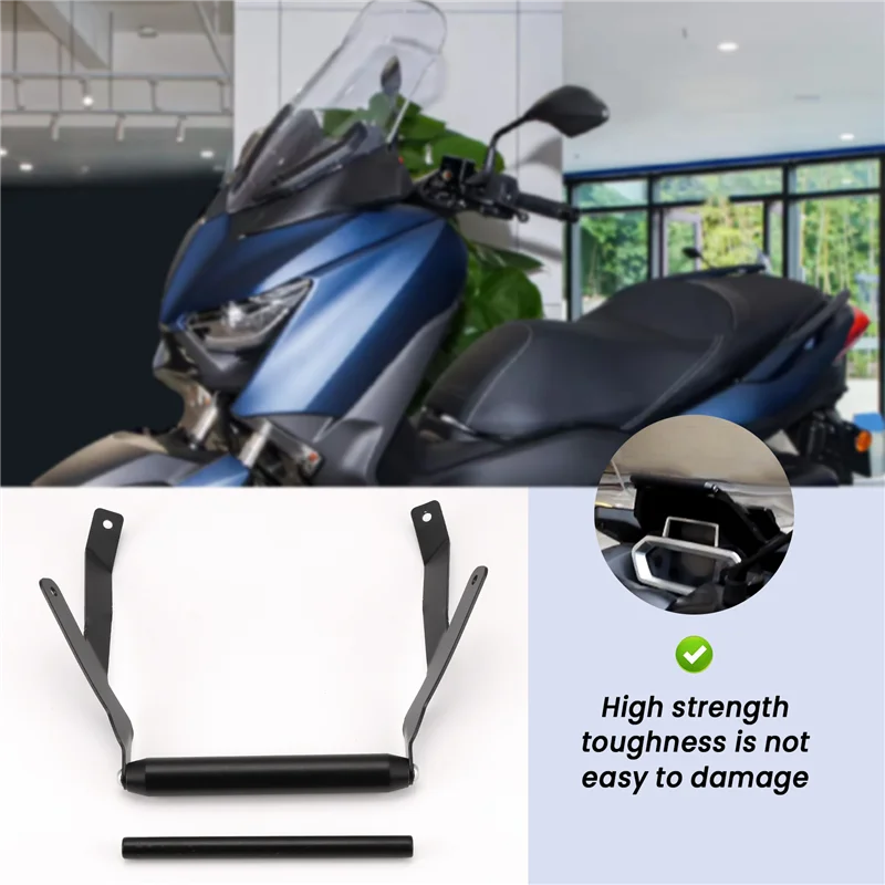 

New Motorcycle Front Phone Stand Holder Smartphone Phone GPS Navigaton Bracket For XMAX 300 XMAX300 2023