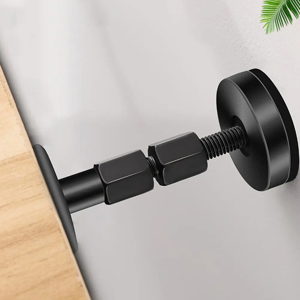 1Set Bed Headboard Stopper Adjustable Threaded Bed Frame Stabilizer Anti-Shake Fixer for Wall Protection Noise Reduction Bedroom