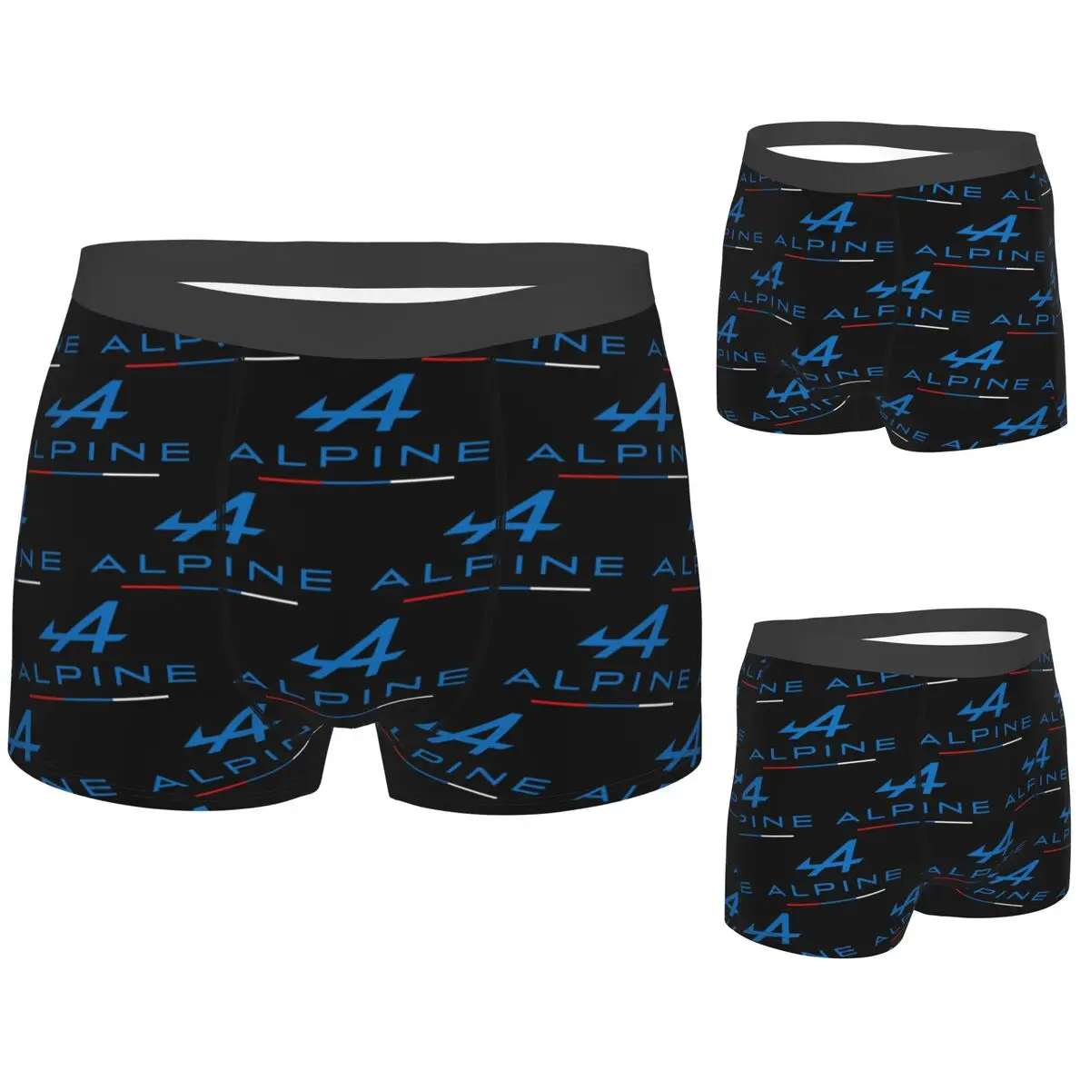 

Boxer Underpants Shorts Alpine Team Panties Male Ventilate Underwear for Homme Man Boyfriend Gift