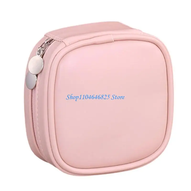 

Travel Jewelry Organizers Bag With Drawstring Closure For Earrings Necklaces Rings And Bracelets Soft Leather Storage