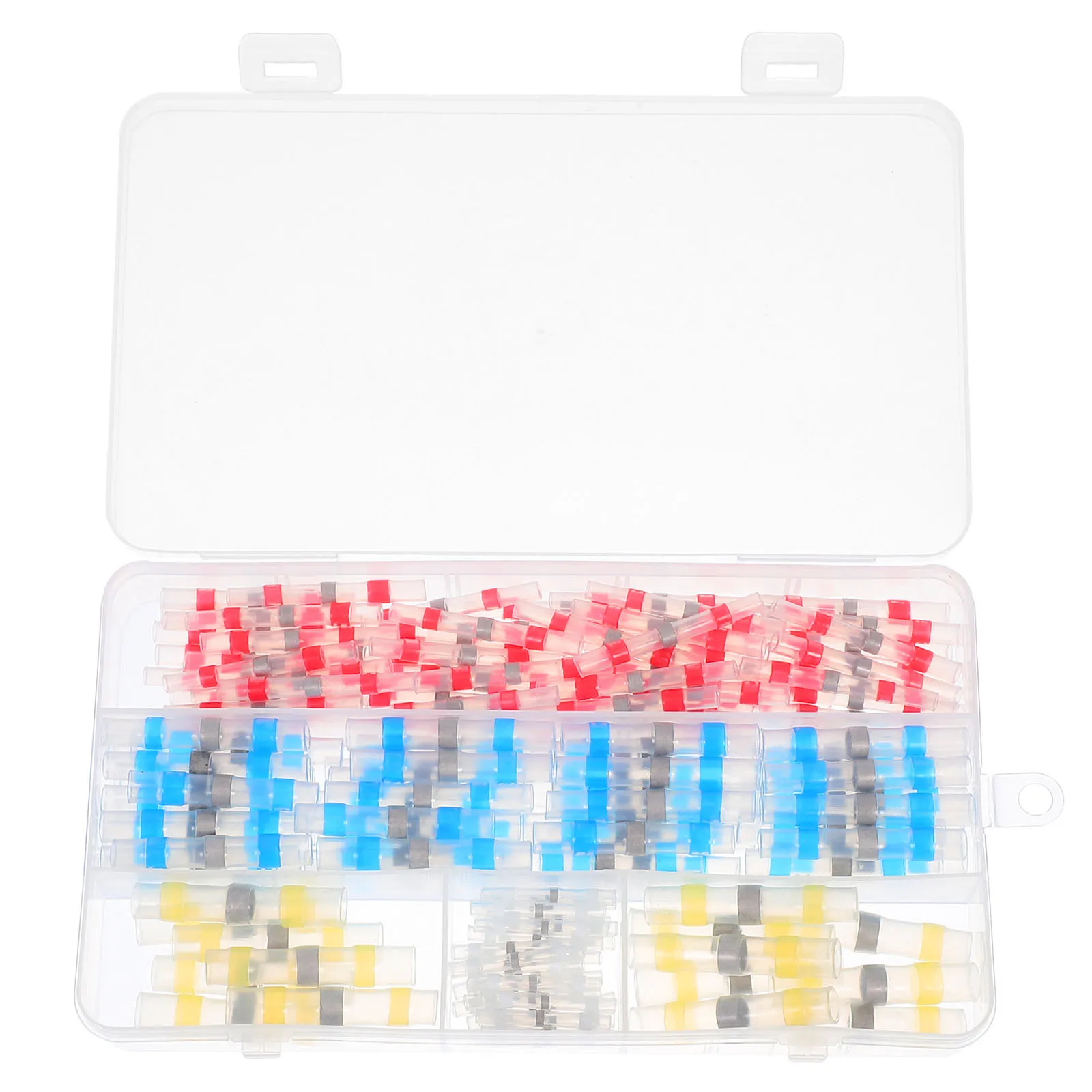 

150Pcs Heat Shrink Butt Connectors Solder Seal Insulated Electrical Wire Terminals Waterproof for Marine Automotive Truck Wiring