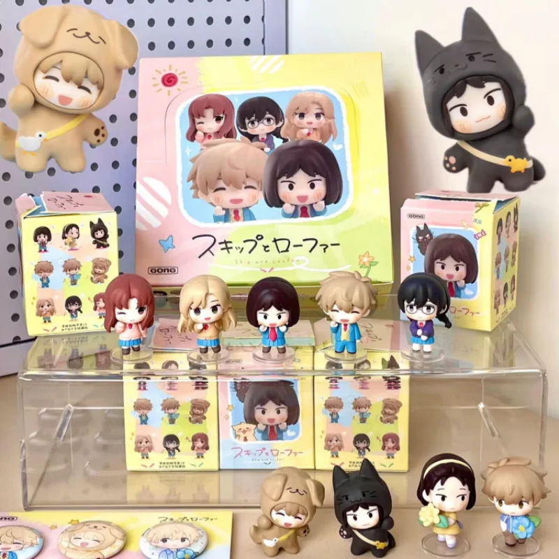 

Hot Genuine Anime Skip And Loafer Mitsumi Iwakura Shima Sousuke Mysterious Figure Anime Model Pvc Doll Toy Festival Gift Stock