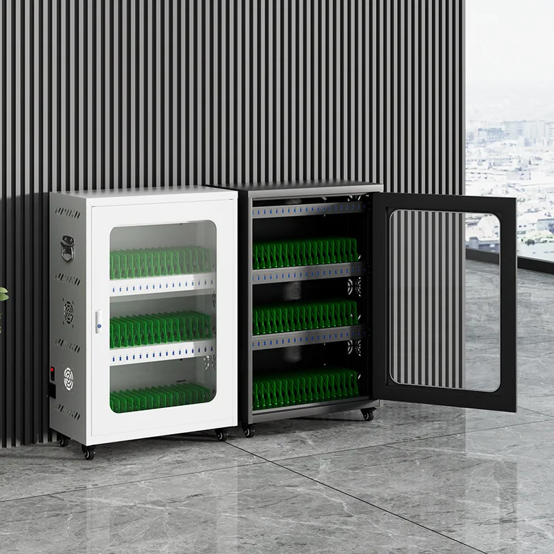 Smartphone Charging Cabinet Classroom Hospital Unit Centralized Tablet Safe Cabinet Computer Office Tablet Charging Cabinet