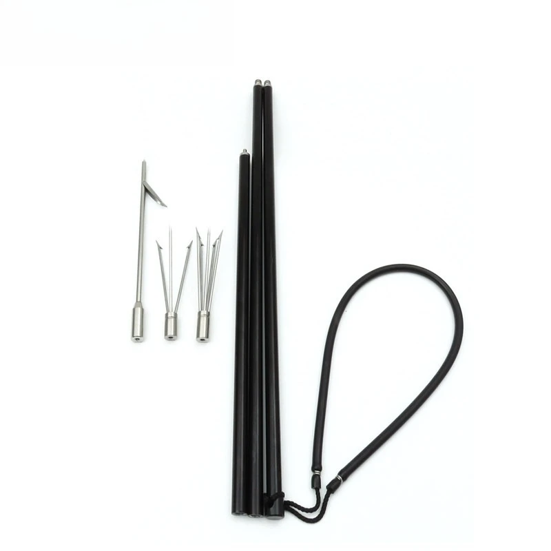 

3-section Aluminum Pole Spear for Sea Fishing, Single Needle, Three Needle, Five Needle, Inverted Prickly Fish