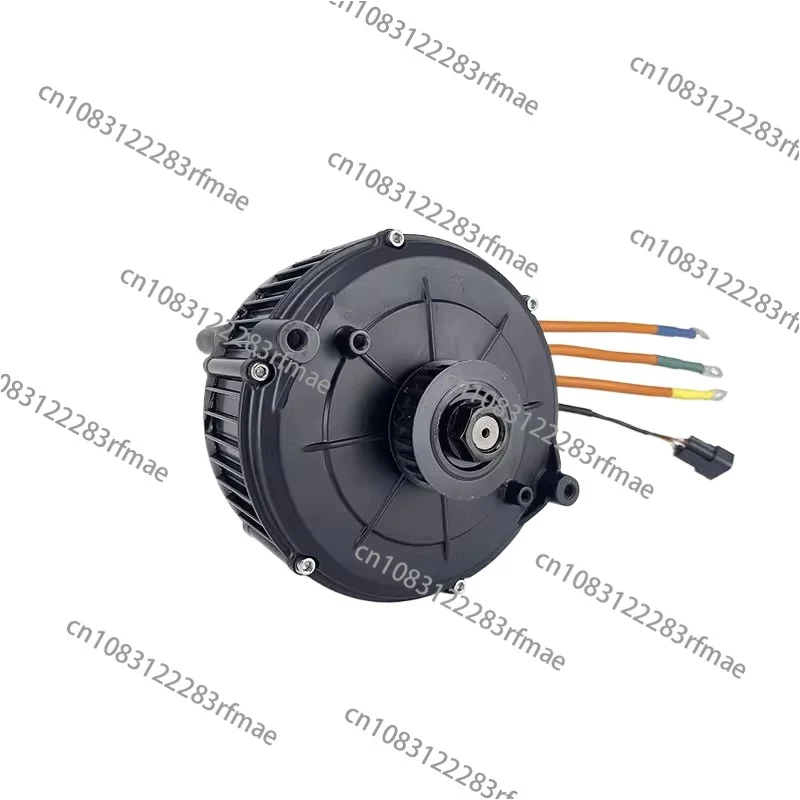 QS165 5000W 35H V2 72V 90KPH IPM PMSM Mid Drive Motor Hall Type Encoder Type For High Speed Dirtbike Motorcycle