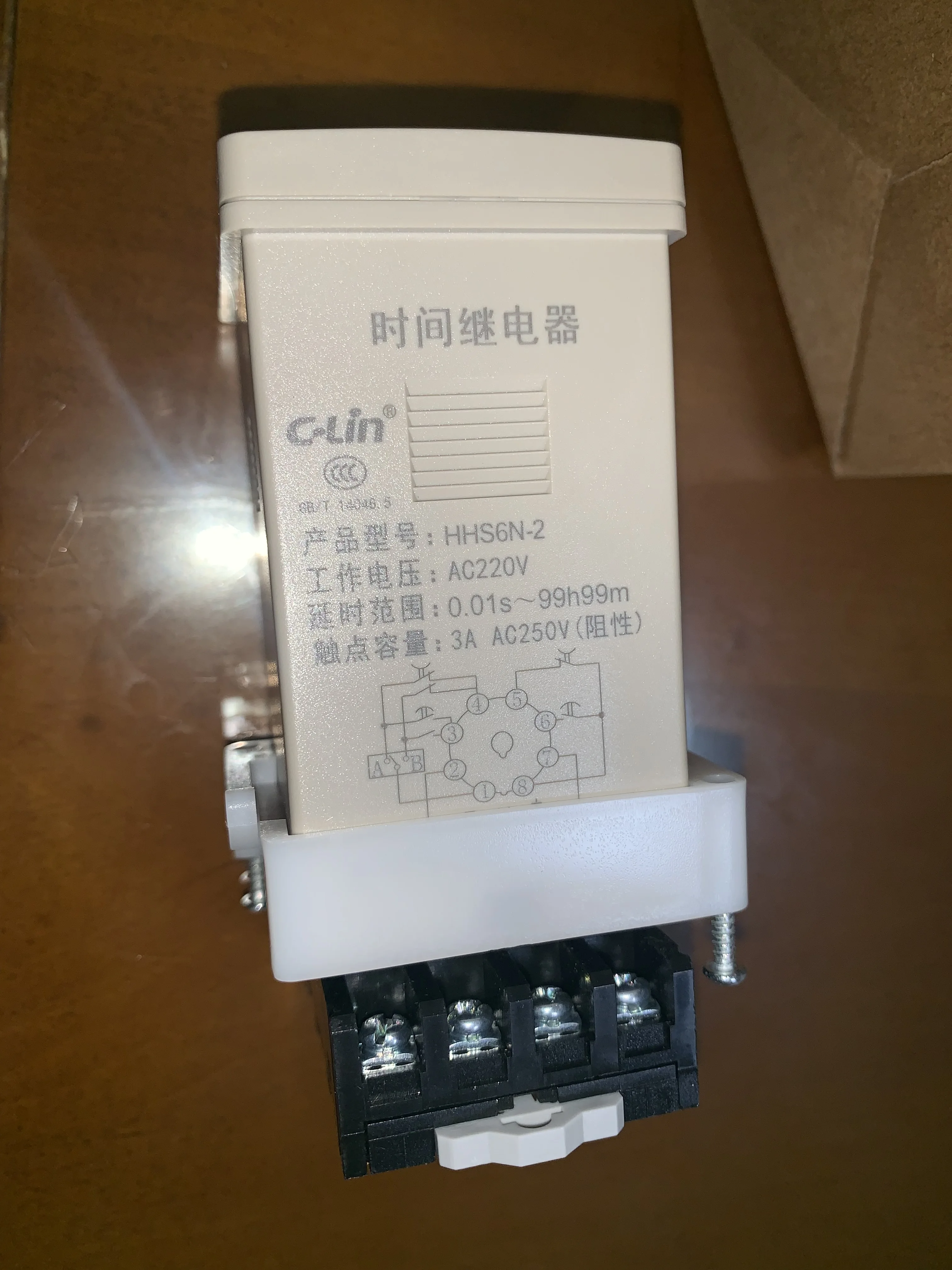 HHS6N-2 HHS6C-2 DH48S-2Z  C-Lin  digital time relay AC220 power delay with a group of instantaneous