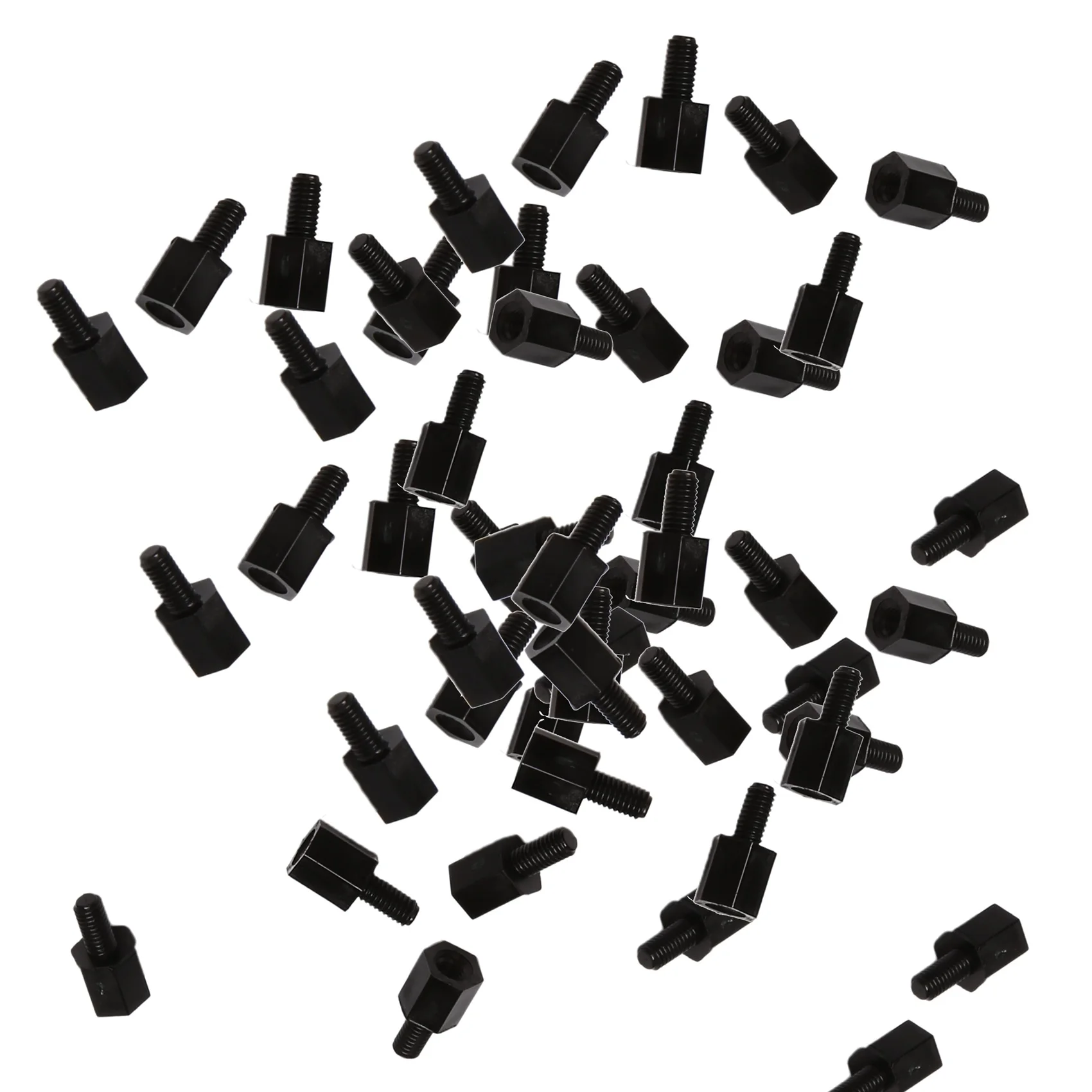 100 шт. нейлоновая прокладка M3, шестигранная стойка, шестигранные прокладки, стойки, ассорти, комплект для материнской платы, ГОРЯЧАЯ!