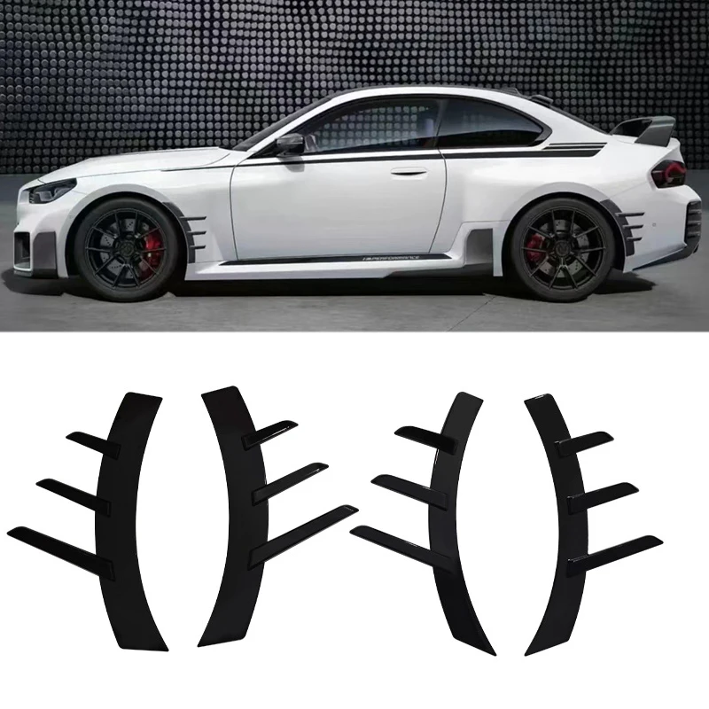 

Suitable For Bmw 2023 2024 M2 Wheel Eyebrows G87 Wheel Eyebrows 4 Pack Adhesive Style