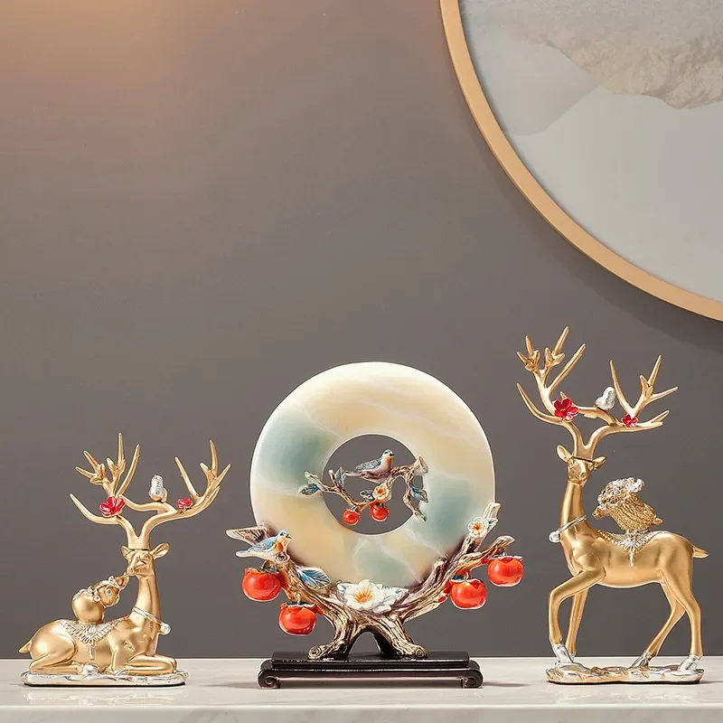 for-persimmon-ornament-living-room-tv-cabinet-wine-cabinet-entrance-office-decoration-housewarming-gift-new-chinese-style
