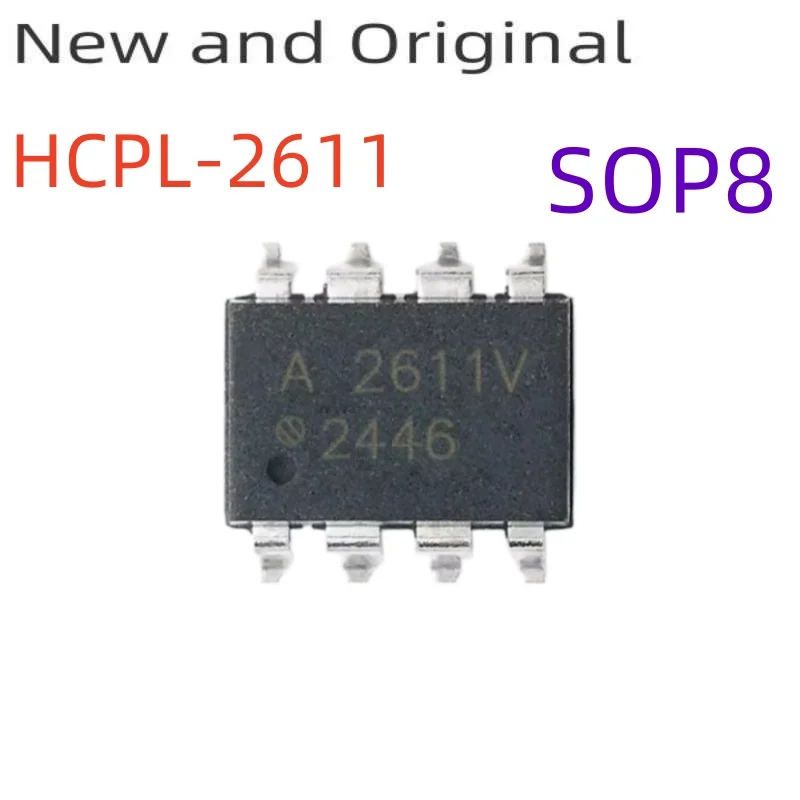 Hcpl-2611V Sop8 High Speed-10 Mbit/S Logic Gate Optocouplers