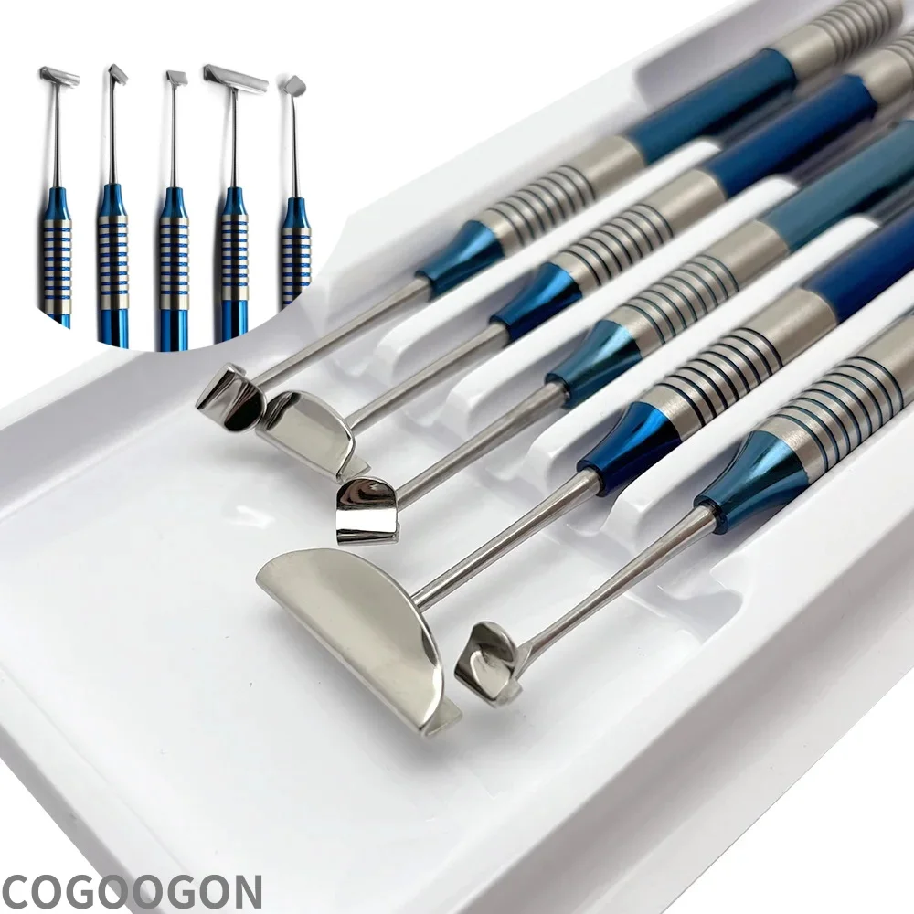 Dental Implant Kit Surgical Lingual Flap Tools Periosteal Elevator Separator for Soft Tissue Management
