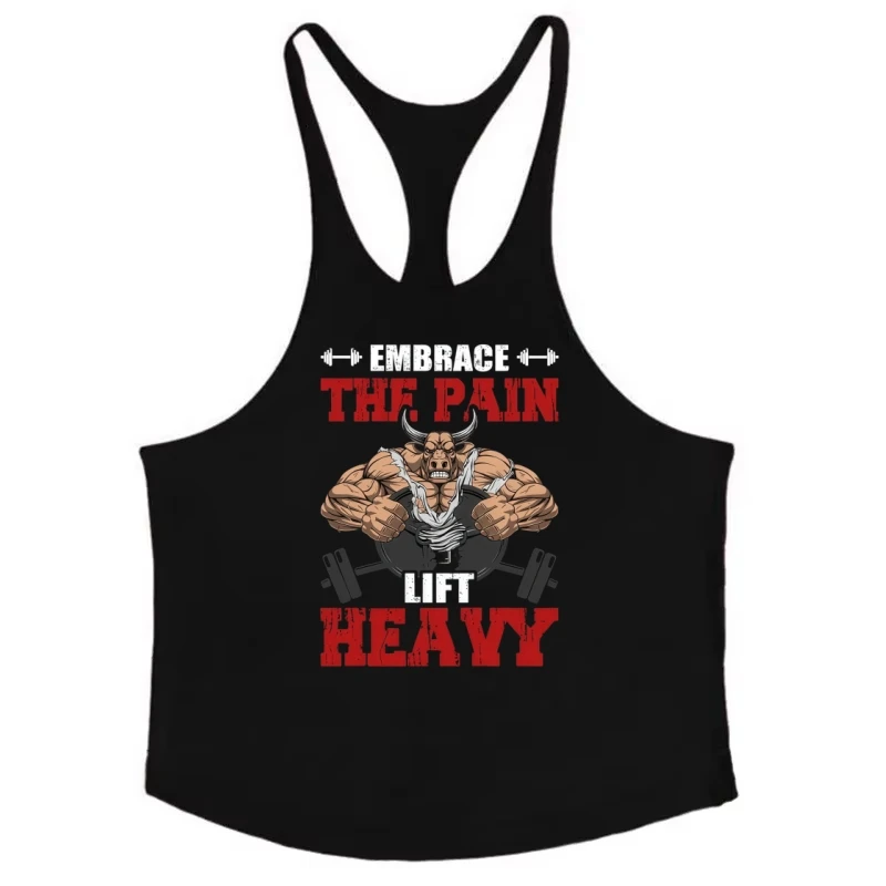 Men's 2025 Ultimate Y-Back Vest, Light Cotton Fabric, Perfect for Gym Workouts, Bodybuilding & Training