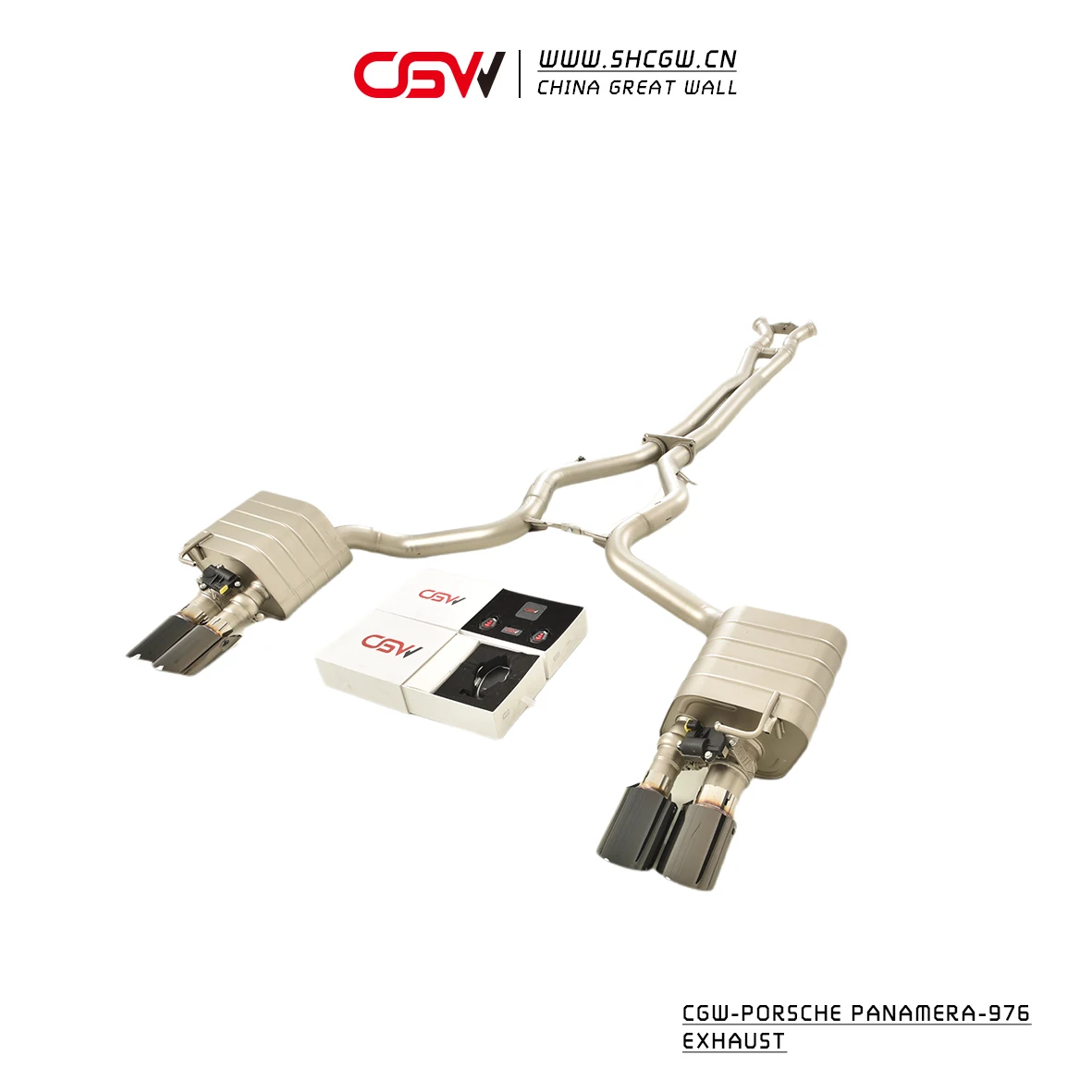 Newest CGW Active Sound Performance Exhaust Muffler Piping System Valvetronic Catback for  976 2024