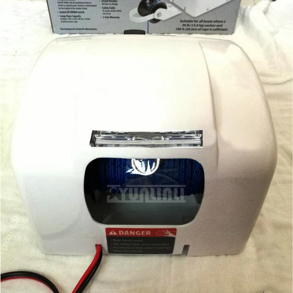  Automatic Horizontal Windlass Max Anchor Weight 13.4KG; New-Yacht AC45 Electric Windlass Ship