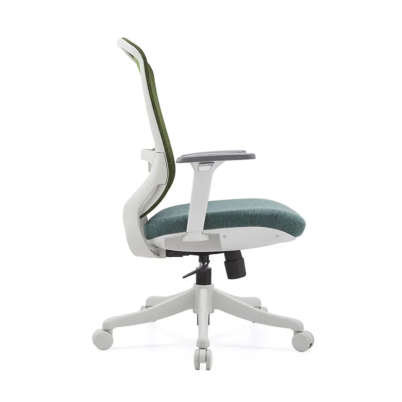 

For Wholesale Simple Mid Back Staff Mesh Ergonomic Office Chair High Quality Swivel Chairs for Office Visitor Meeting Room Chair