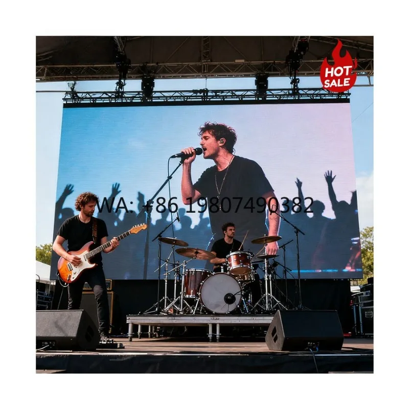 

High Quality Custom P1.9 P2.6 P3.9 LED Screen Indoor Outdoor Stage Rental Display With Professional After Sales Maintenance
