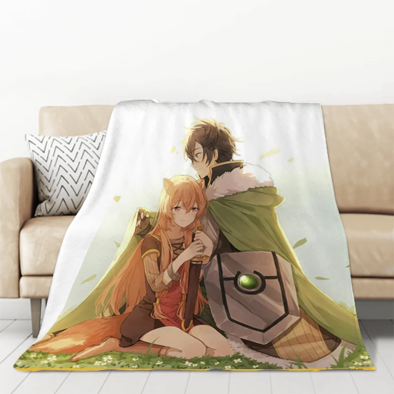 Cushion Blanket Sofa Winter Tate No Yuusha No Nariagari Fluffy Soft Blankets & Throws Microfiber Bedding Knee Warm Fleece Nap