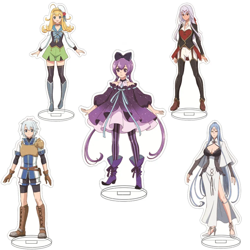 Support en acrylique Anime de 16 cm The Unaware Atelier Master Krut Rockhan Lizelotte Hollos Yulicia ‌   Figurines Cosplay, Ornements, Cadeaux