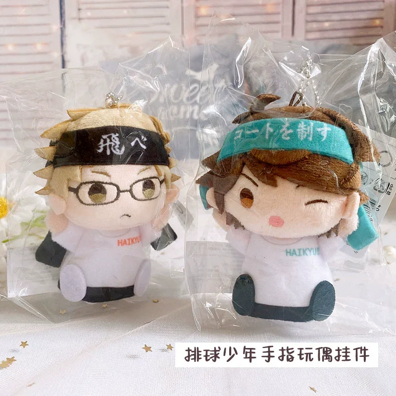 

ACG товары Haikyuu анимация 10 см палец кукла кукла кулон игрушки для детей и взрослых милые коллекционные кольца Oikawa подарок