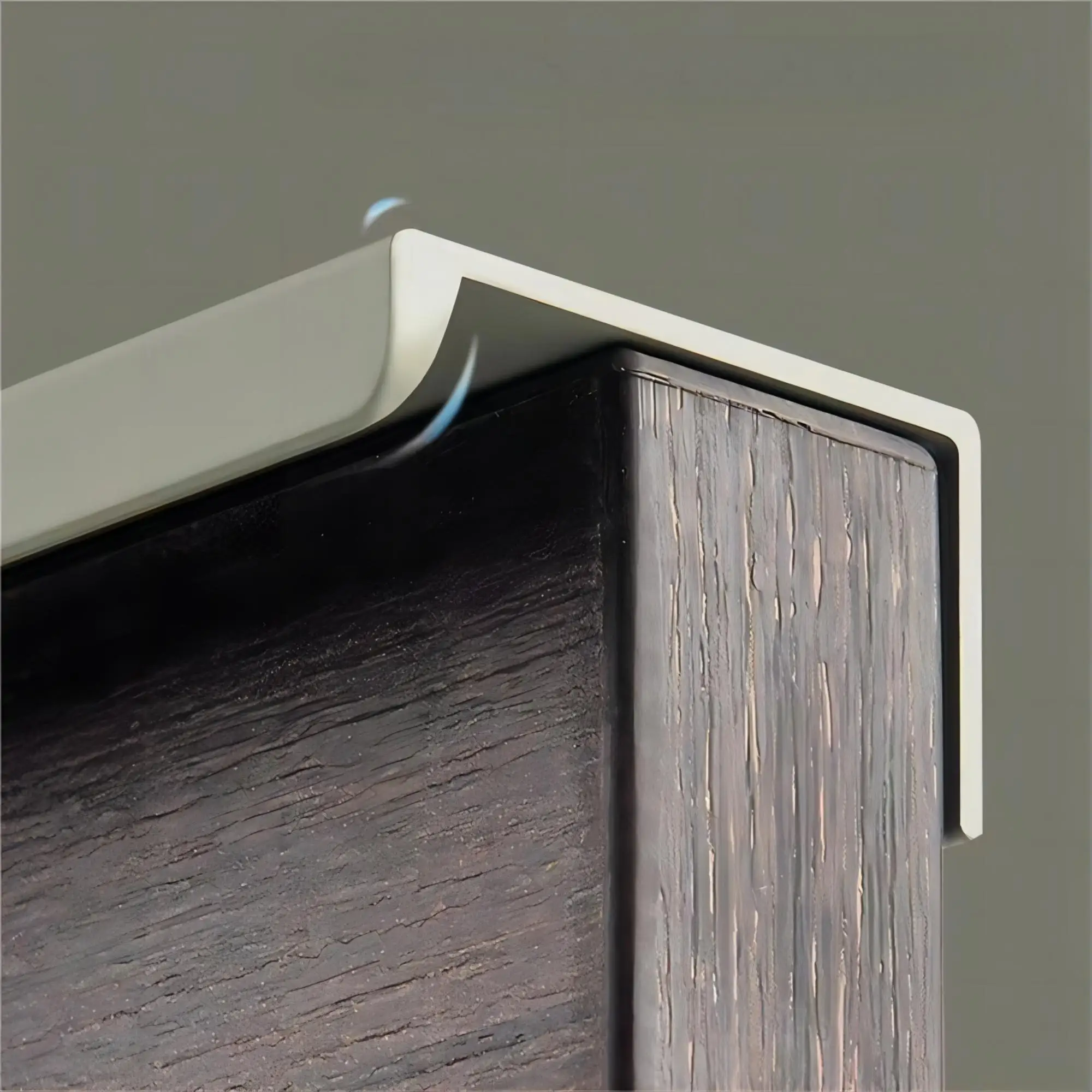 Invisible Handles for Cabinets and Drawers Colorful Aluminum Alloy Wardrobe Pulls Dresser  Knobs Simple Furniture Hardware