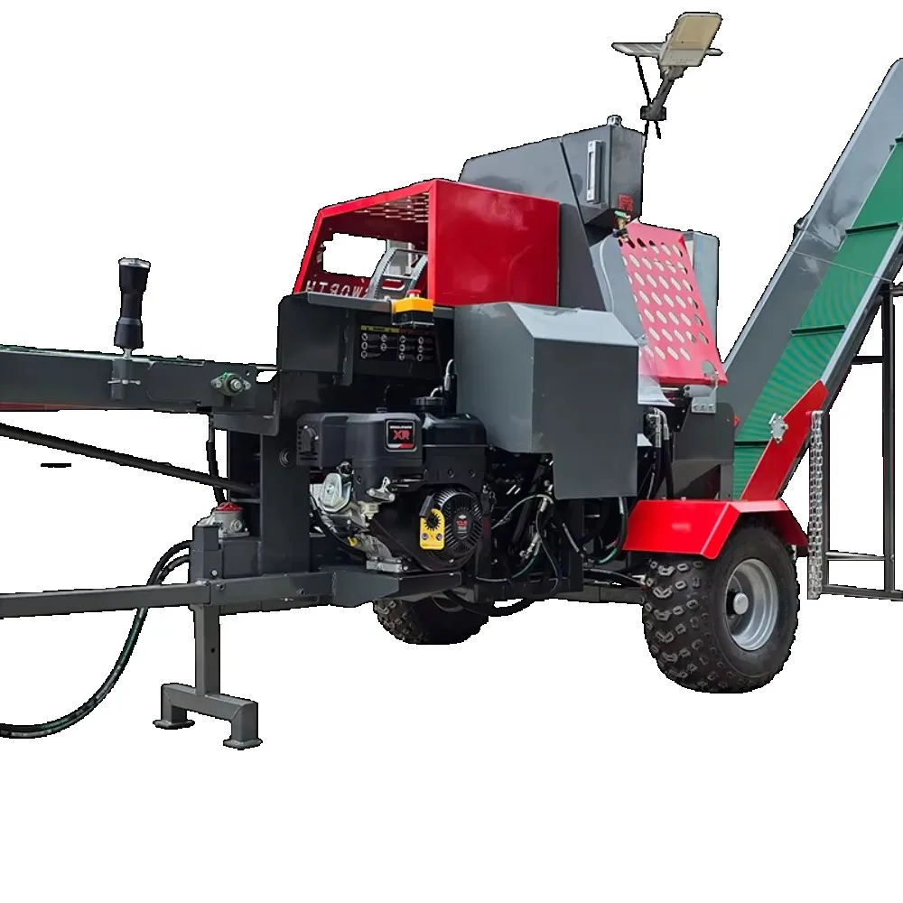 20 Ton Log Splitter Firewood Processor Engine Wood Splitting Machines