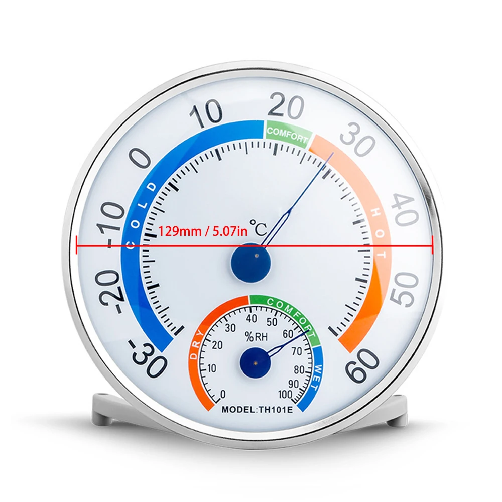 TH101E Thermometer Hygrometer Street Thermometers Outdoor Window Thermo-hygrometer Measuring Instruments Tool