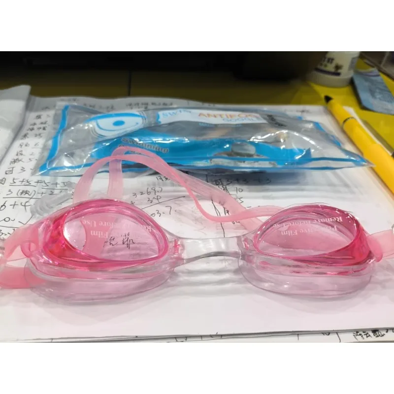 

Универсальные очки для плавания для взрослых, мужчин и женщин с регулируемым носовым мостом, удобные водонепроницаемые очки для плавания с уплотнением