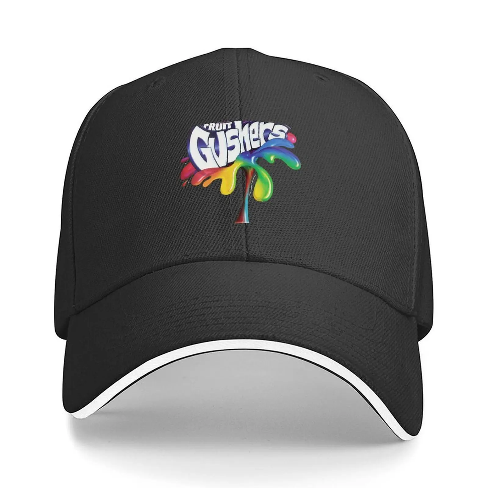 

Fruit Gushers 90s logo Classic T-Shirt Baseball Cap Bobble Hat fun hats fishing caps man luxury caps Girl Men's