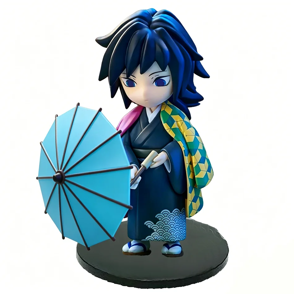 Anime Demon Slayer Kimetsu no Yaiba Figur 15cm Kochou Shinobu Kanroji Mitsuri Plum Rain Serie Actionfigur Modell Spielzeug Geschenk