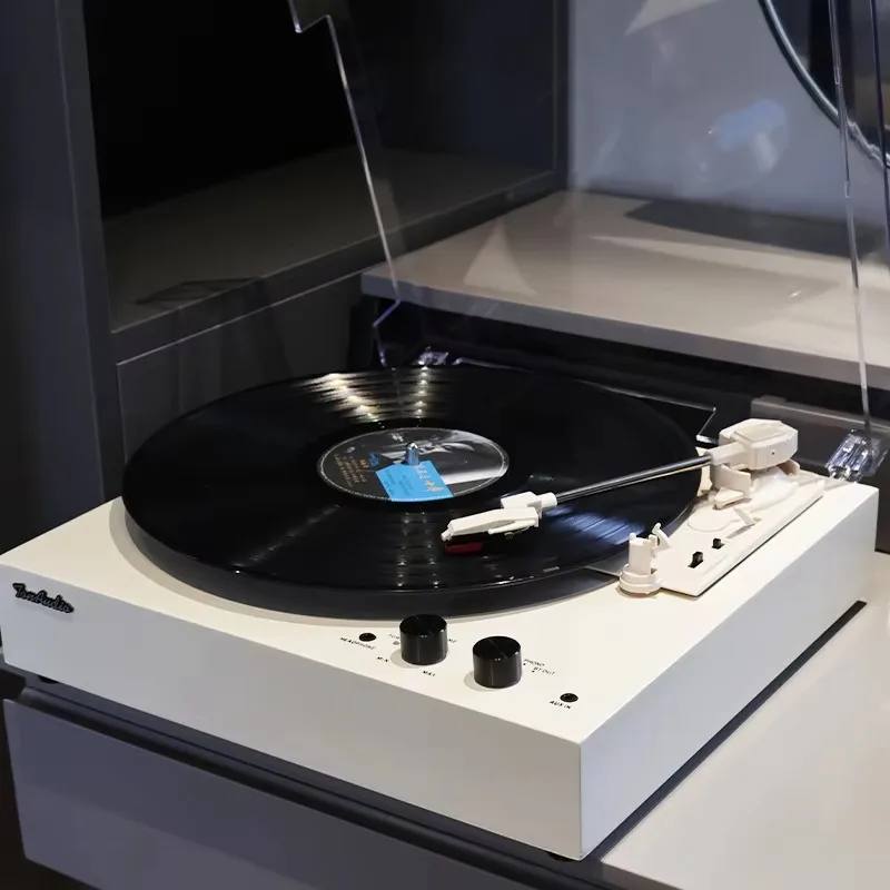 حار البائع مكبرات صوت ستيريو اللاسلكية بلوتوث القرص الدوار مشغل تسجيلات من الفينيل الفونوغراف مشغل تسجيل الموسيقى