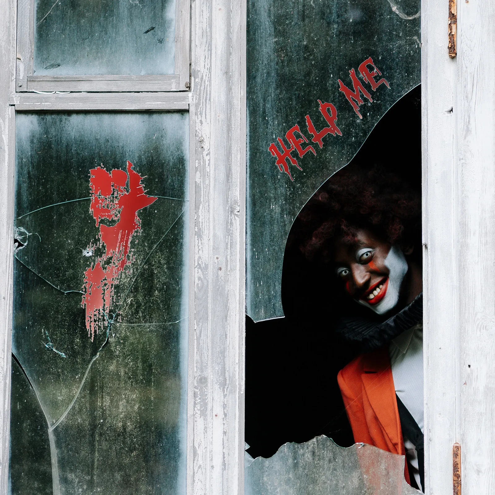 

Набор из 2 наклеек с отпечатками крови (рук и ног) из ПВХ для Хэллоуина: для стен, окон, зеркал, плитки, дверей. Страшные, реалистичные, для вечеринок в стиле хоррор.