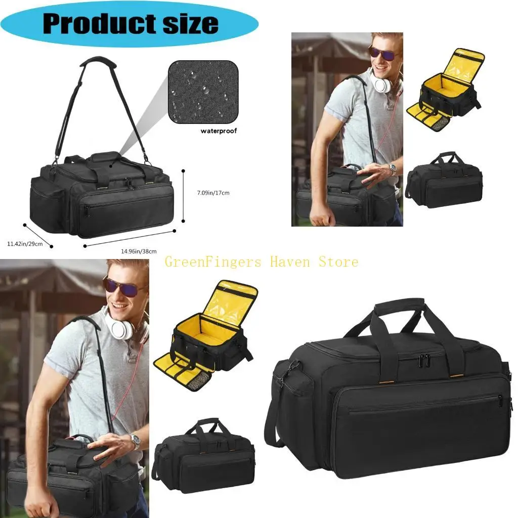 

F68D Control Car Bag for 1/14, 1/16 and 1/18 Car,Control Carry Case Multi Pockets to Store Tools and Other Accessories