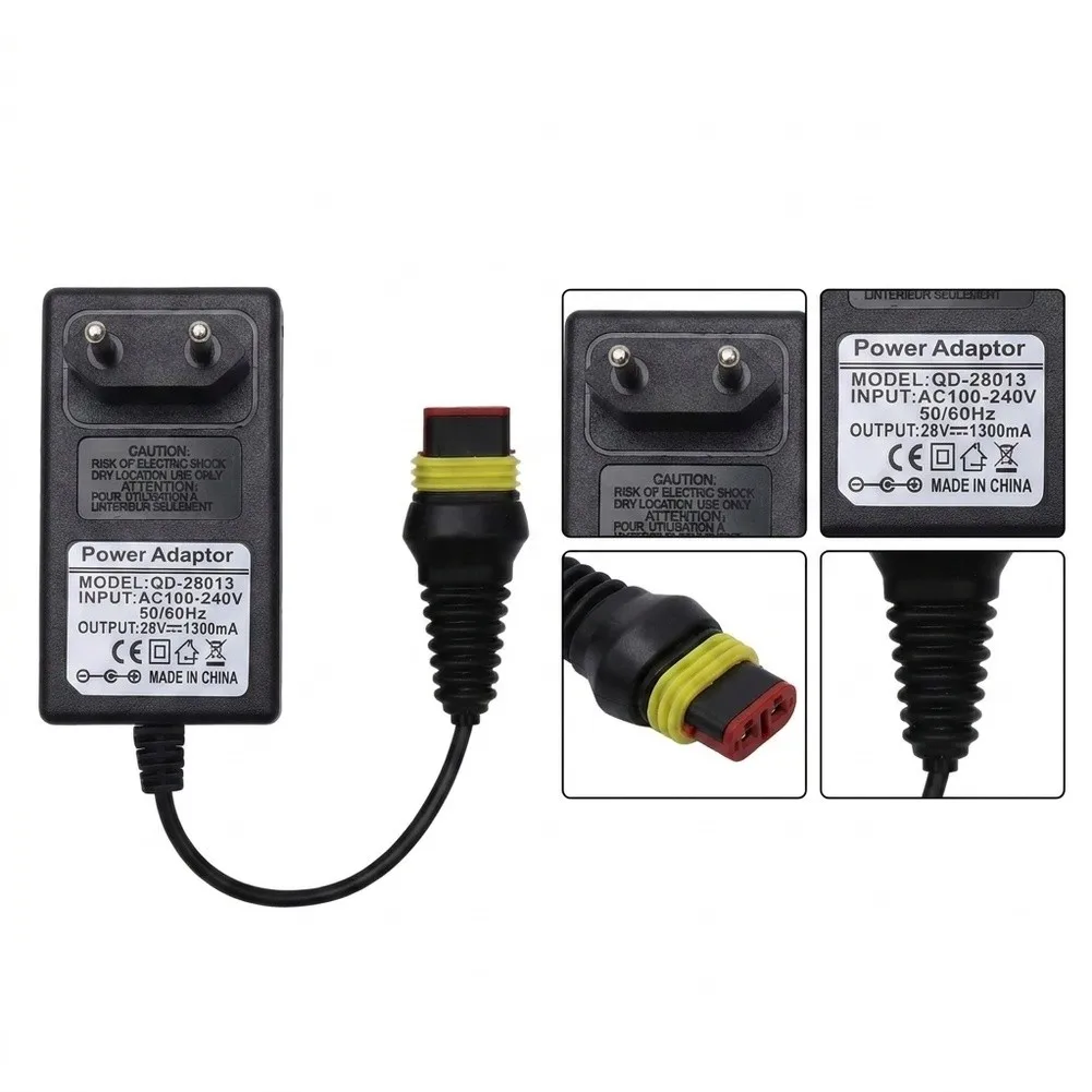 Power Adapter 28V 1.3A for R38Li R40Li R45Li For Robotic Mowers with Overvoltage Protection and Stable DC Output