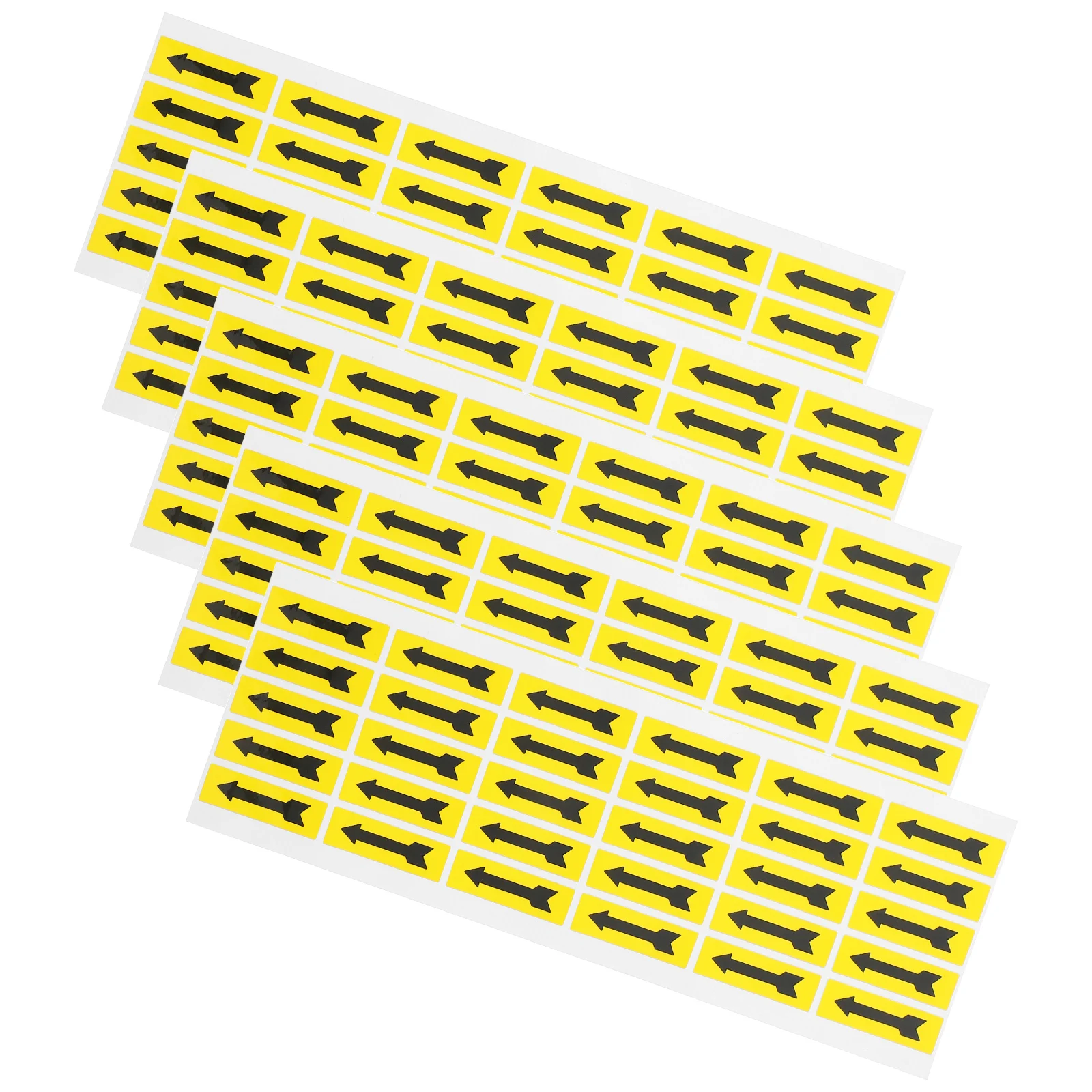 

150pcs Arrow Stickers 5 Sheets Small Directional Labels For Floor Wall Door Warning Indication Decals Arrow Signs