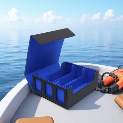 Deck Box with 3 Commander Display, Double Deck Box for 1800+ Single Sleeved Cards, Fits for TCG Magic Cards Tabletop Gaming Deck