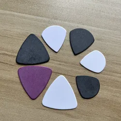 100Pcs,Top Quality ,Delrin Guitar Picks, No Logo, JAZZ III, JAZZ XL, Triangle, Sharper tip shape matt Guitar picks