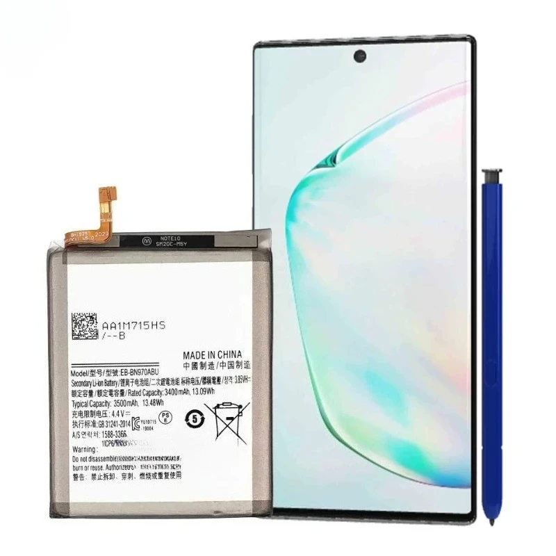 New High quality EB-BN970ABU Replacement 3500Mah Battery For Samsung Galaxy Note 10 5G X Batteries