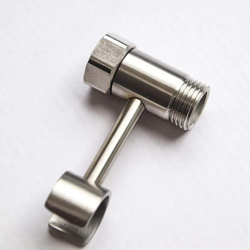 

Ручной держатель для биде в ванной комнате, кронштейн для насадки для душа, основание распылителя для унитаза, поддержка 360° ° Поворотный кронштейн для шланга крана G1/2