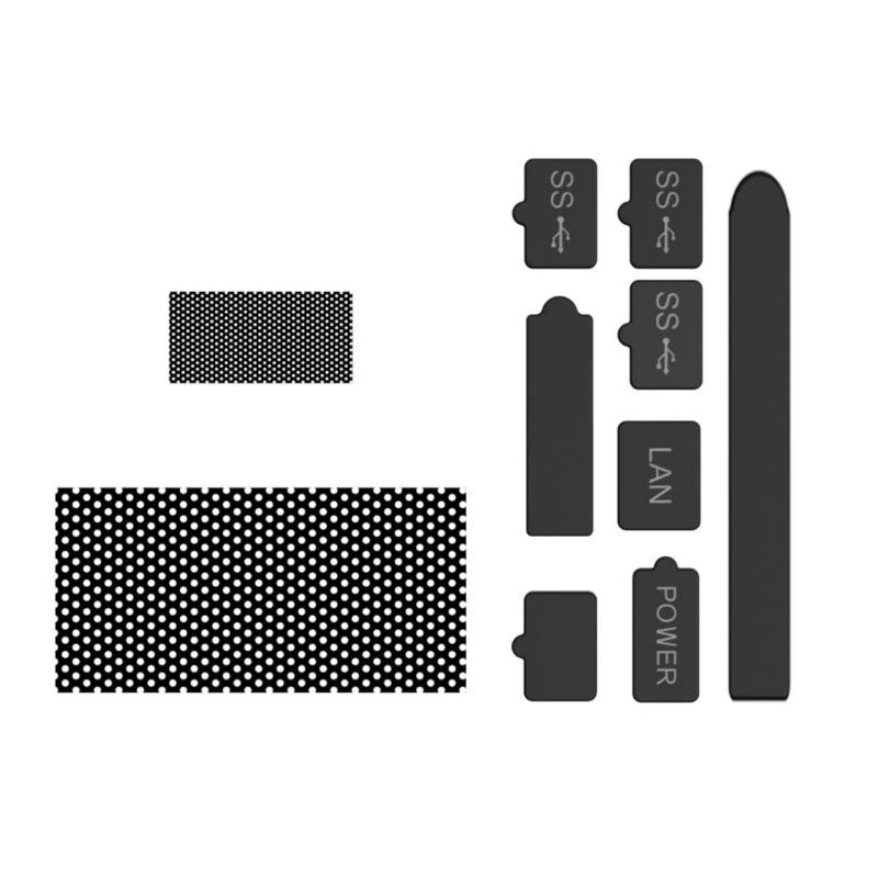 

652F Comprehensive Dust Prevention for XSX Including Silicone Covers Dust Plug & PVC Mesh Screen Protectors