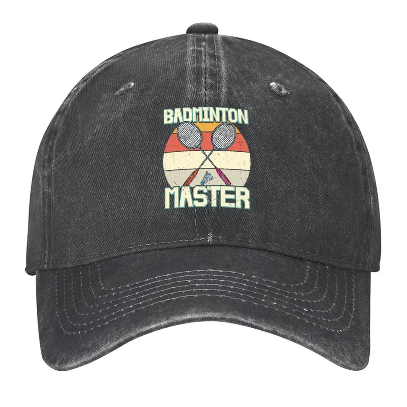 

Badminton Master , Badminton Baseball Cap Hat Baseball Cap Streetwear Brand Man cap hats for men Female Men's