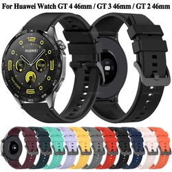 Silicone Watchband 22mm For Huawei Watch GT 4 GT4 GT3 Pro Silicone Band For Huawei Watch GT2 Pro GT 2E Wristband Bracelet Correa