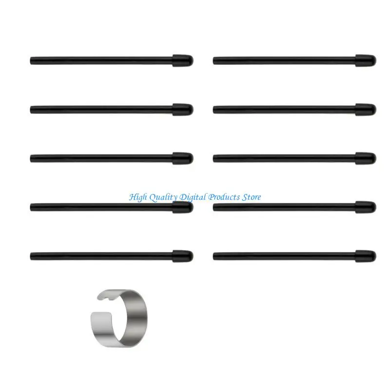 حزمة U2JE من 10 أنماط الاستبدال نصائح متوافقة مع DTH1620 ، DTH2421 ، DTH3221 ، DTK2421 DTHW1621 TIP الدقة الرسم الرسم