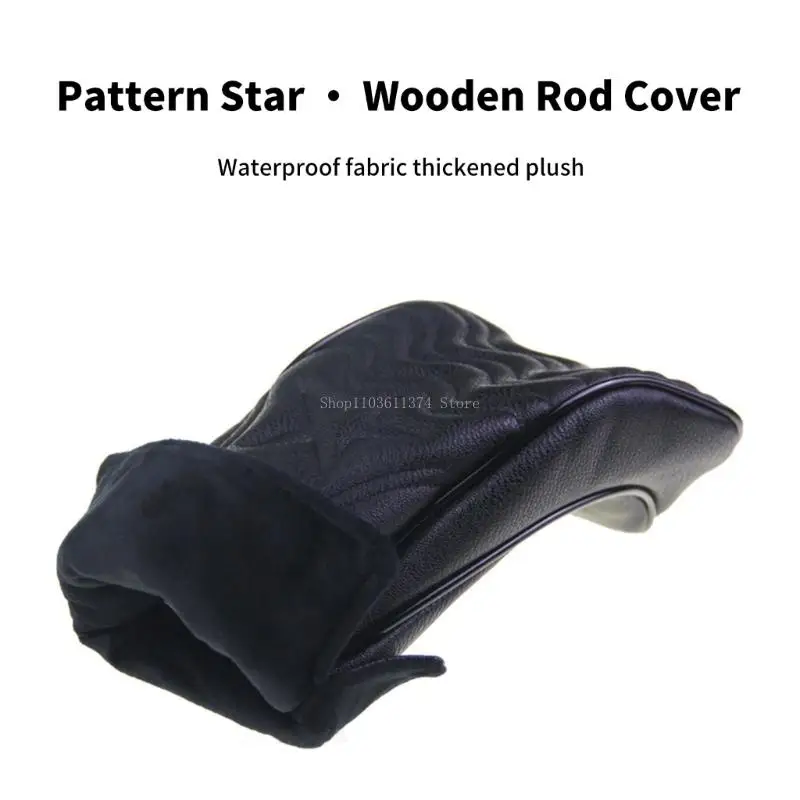 Waterproofed Golf Head Cover Star Pattern Universal Light weight For Various Weather Protecting