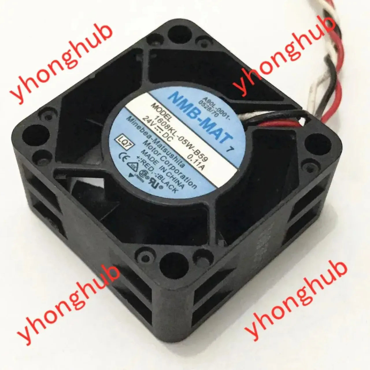 

NMB-MAT 1608KL-05W-B59 LQ7 Cooling Fan DC 24V 0.11A 40x40x20mm