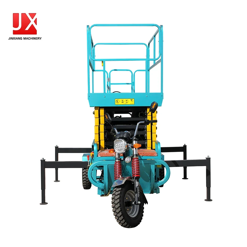 Chinese Factory Best-selling Electric Tricycle Vehicle Lifting Platform Manned Lift Limit Weight 500kg