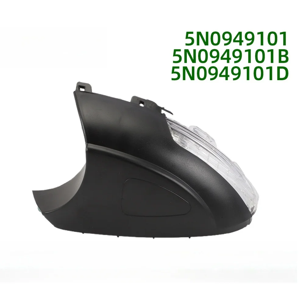 Turn Signal Light Black Wing Mirror Indicator Clear Visibility Light Sturdy Build Quality For Nighttime Driving